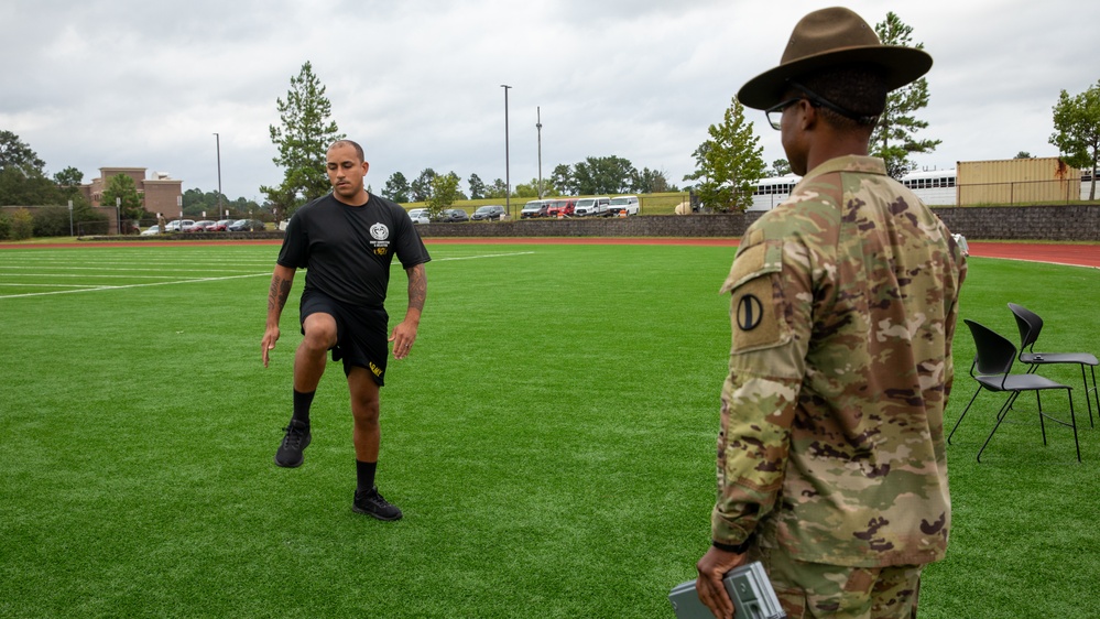 Drill Sergeant of the Year Competition Round Robin #1