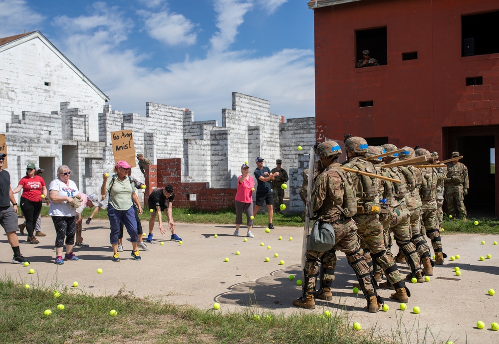 Riot Control and Medical Evacuation Training in Preparation for KFOR Mission