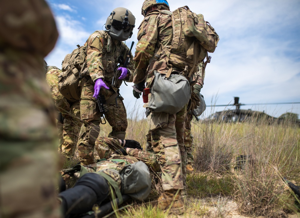 Riot Control and Medical Evacuation Training in Preparation for KFOR Mission