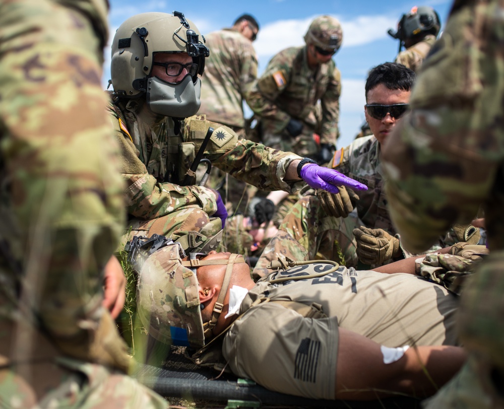 Riot Control and Medical Evacuation Training in Preparation for KFOR Mission