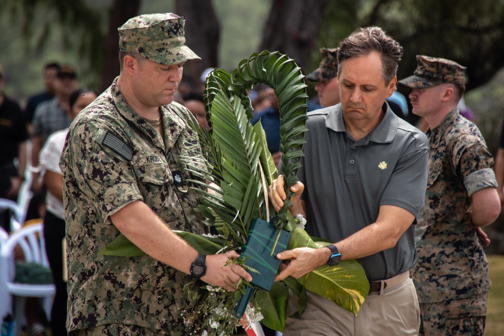 Koa Moana 24: 80th Anniversary of the Battle of Peleliu Commemoration Ceremony