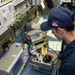 USS Ronald Reagan (CVN 76) Sailors conduct maintenance