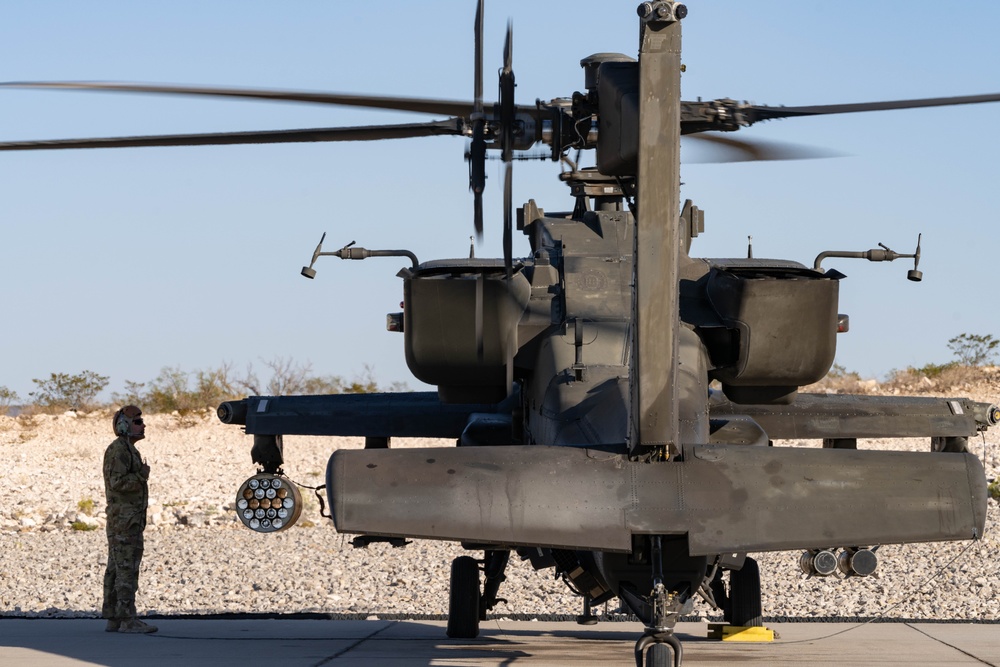 Lethality in the Desert: 1st Battalion, 501st Aviation Regiment Executes Aerial Gunnery