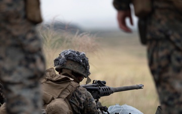 Marines conduct machine gun range at Camp Fuji in support of Exercise Outlaw Wrath 24