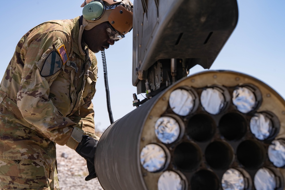 1st Battalion, 501st Aviation Regiment Aerial Gunnery