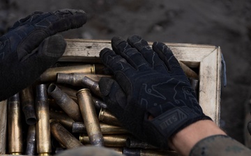 Marines conduct machine gun range at Camp Fuji in support of Exercise Outlaw Wrath 24