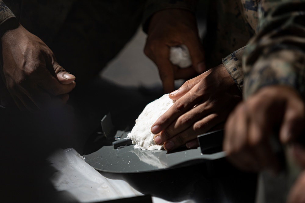 Marines train in demolitions during Exercise Outlaw Wrath 24