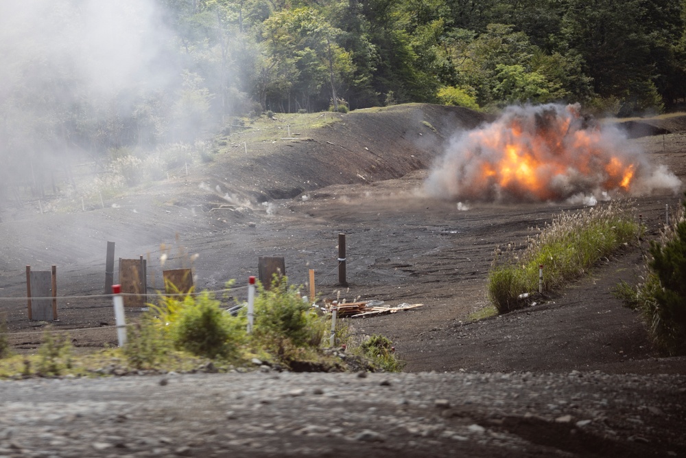 Marines train in demolitions during Exercise Outlaw Wrath 24