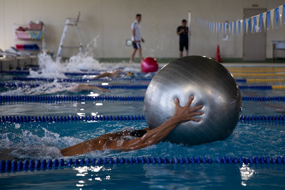 FAW-31 Recreational Swim Competition with MCAS Iwakuni Marines