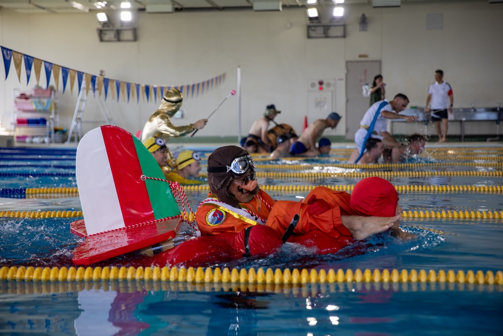 FAW-31 Recreational Swim Competition with MCAS Iwakuni Marines