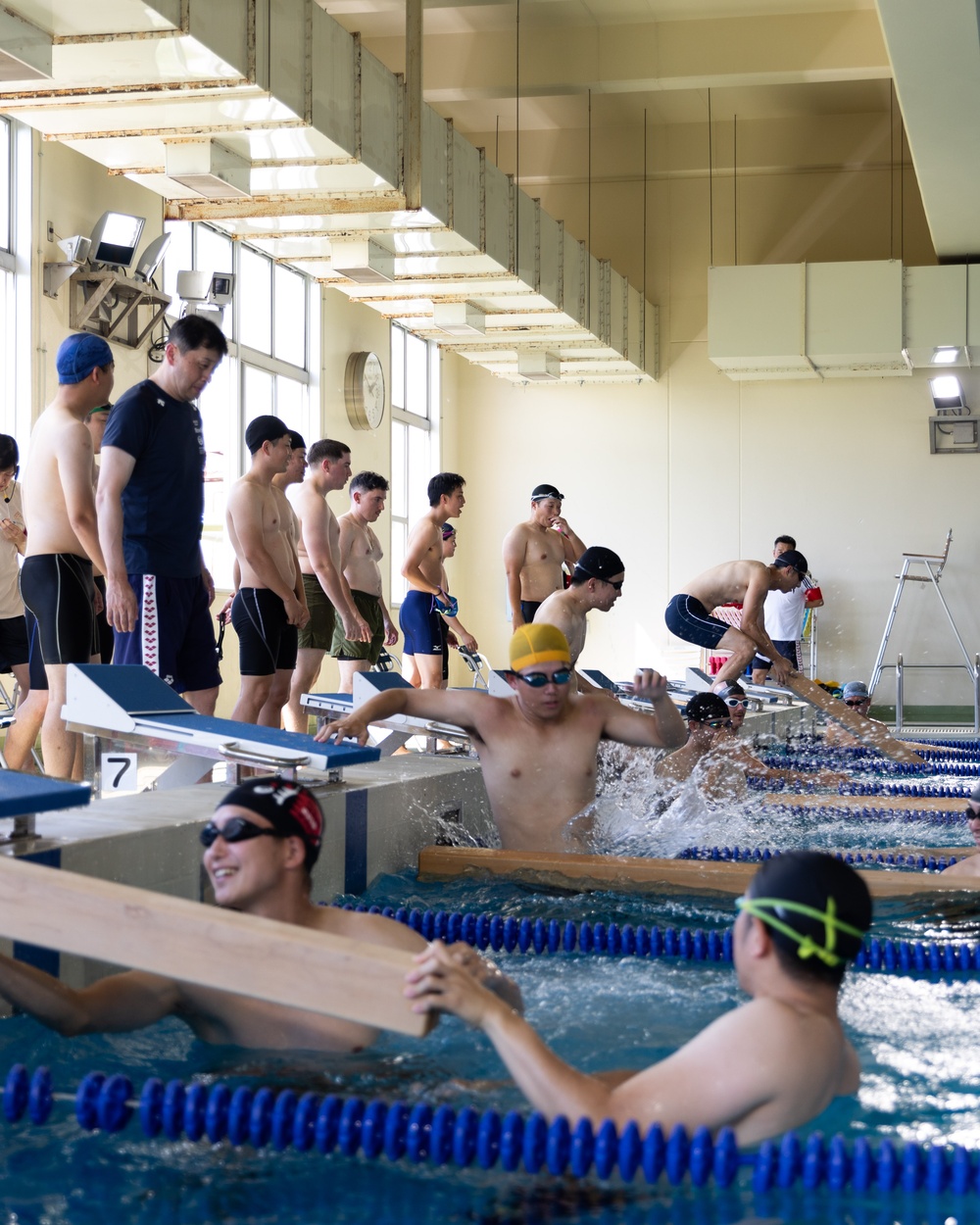 FAW-31 Recreational Swim Competition with MCAS Iwakuni Marines