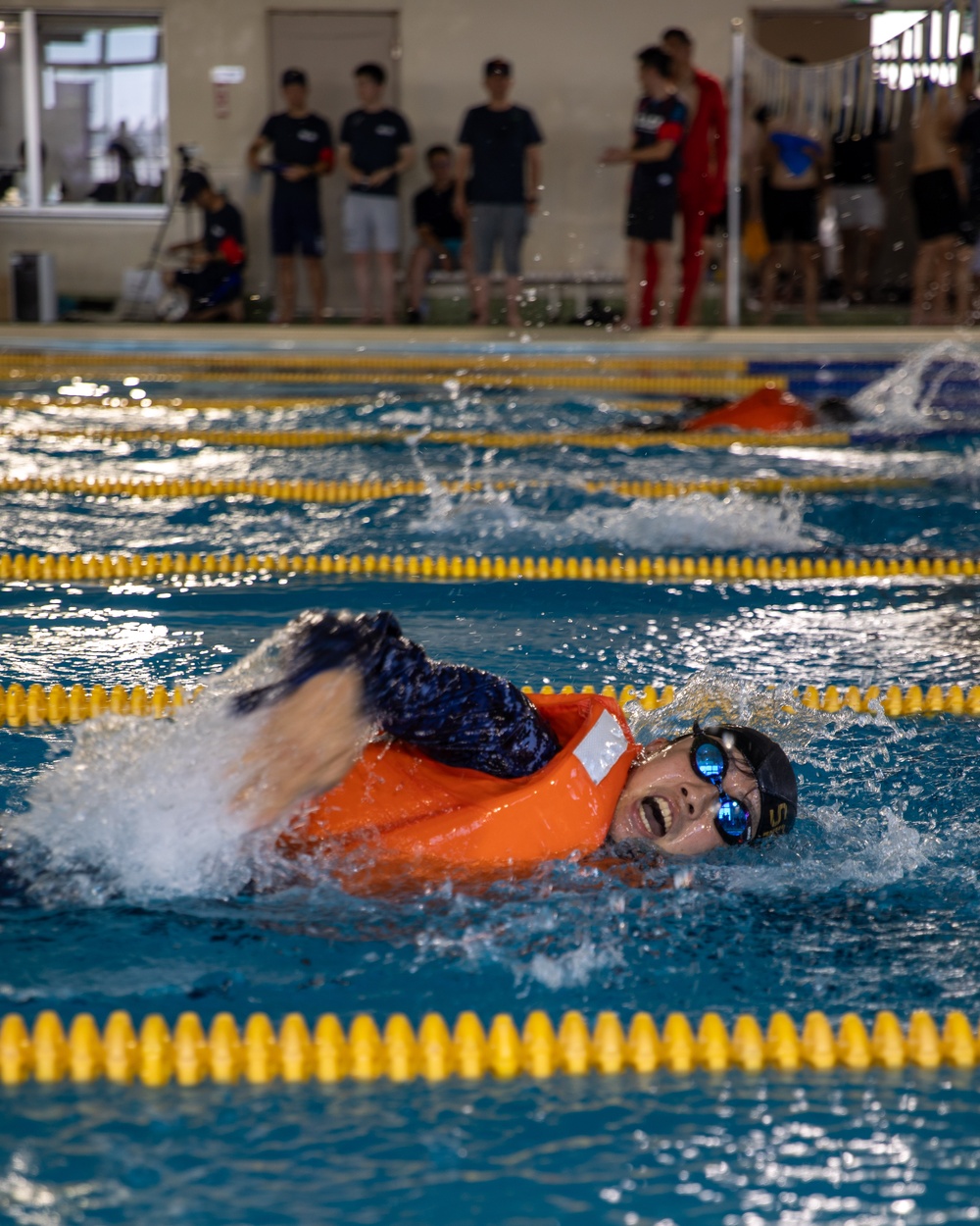 FAW-31 Recreational Swim Competition with MCAS Iwakuni Marines