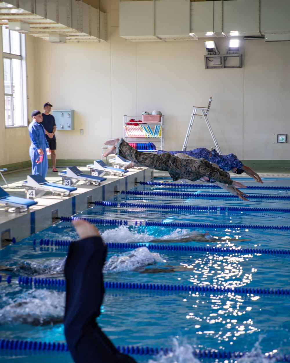 FAW-31 Recreational Swim Competition with MCAS Iwakuni Marines