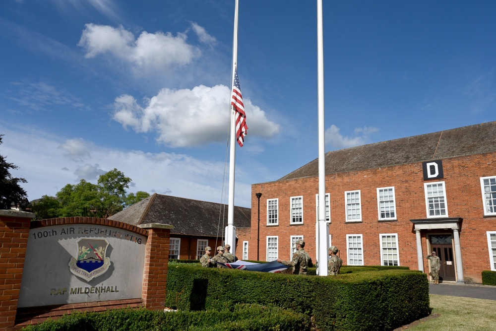 RAF Mildenhall remembers, honors POWs, MIA