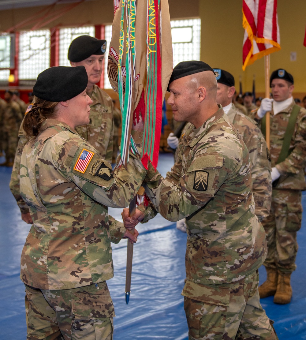 95th Combat Sustainment Support Battalion Change of Responsibility