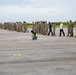 Installation Personnel aboard Diego Garcia conduct a Foreign Object Debris (FOD) walkdown