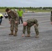 Installation Personnel aboard Diego Garcia conduct a Foreign Object Debris (FOD) walkdown