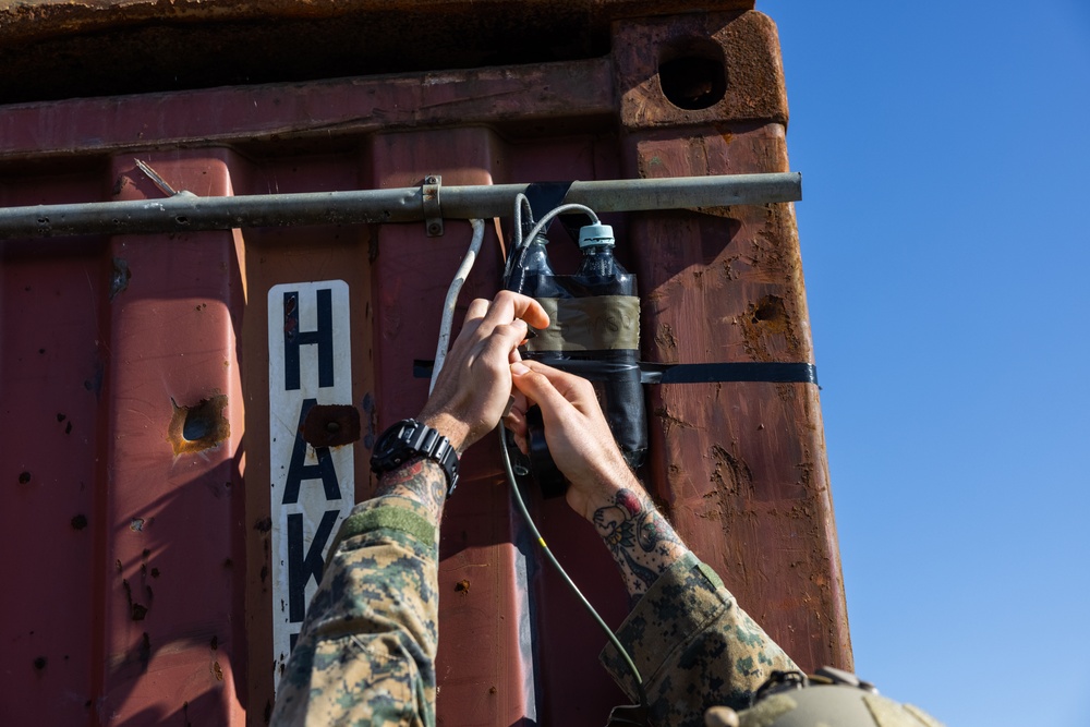 2d Recon Marines Conduct Demolition Range