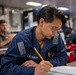 Boxer conducts E-6 Advancement Exam