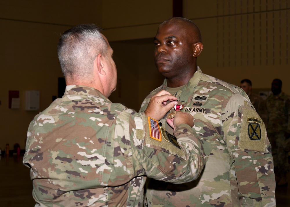 New York National Guard’s 10th Mtn. Div. MCP-OD welcomes new commander