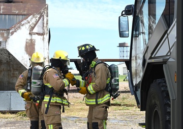 RAF Mildenhall Fire Dept ‘Rookie Academy’ slashes training program from 4 months to 3 weeks