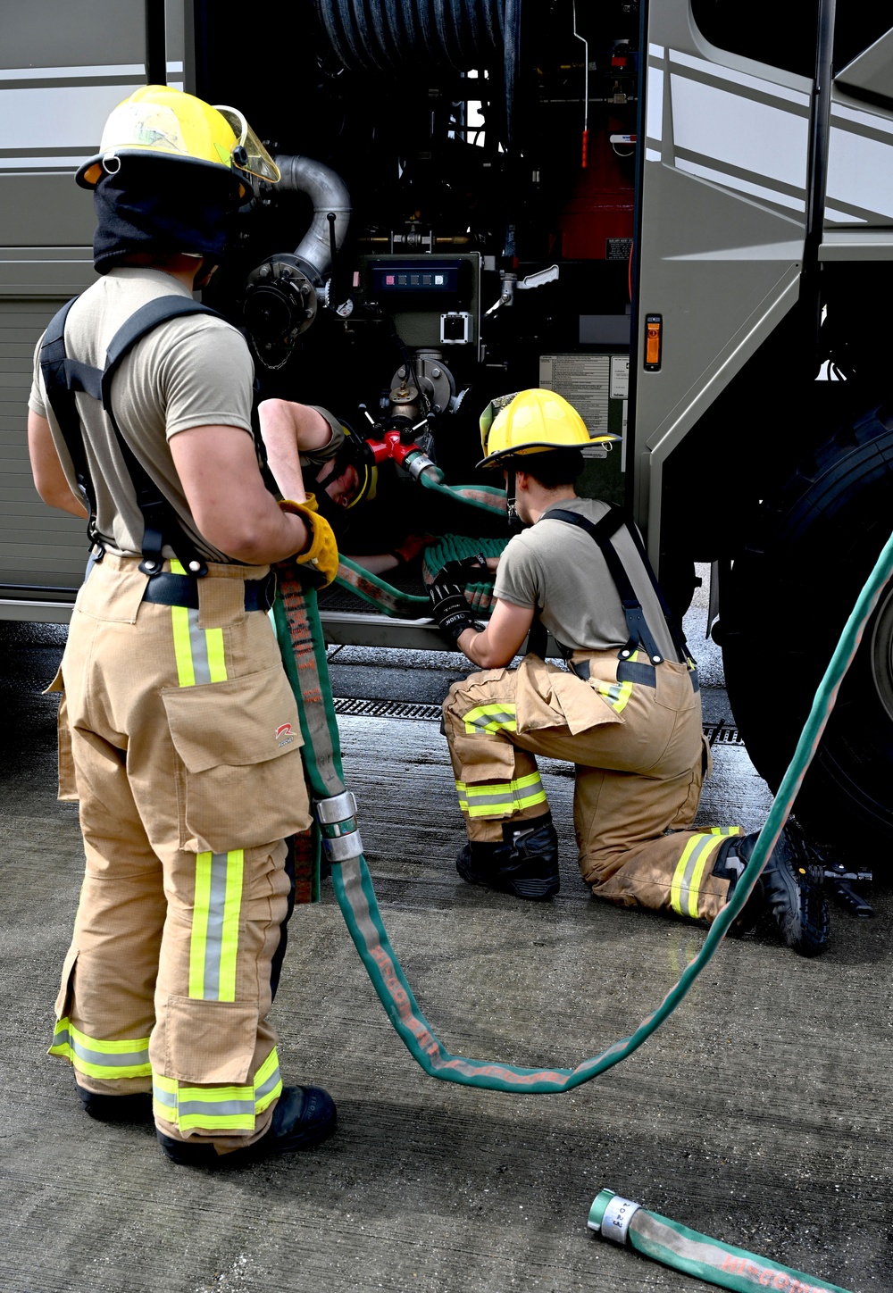 RAF Mildenhall Fire Dept 'Rookie Academy' slashes training program from 4 months to 3 weeks