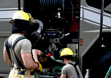 RAF Mildenhall Fire Dept 'Rookie Academy' slashes training program from 4 months to 3 weeks