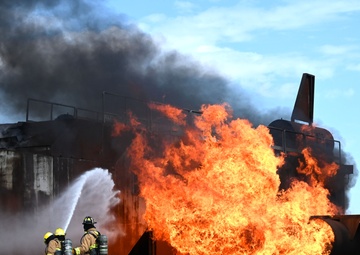 RAF Mildenhall Fire Dept ‘Rookie Academy’ slashes training program from 4 months to 3 weeks