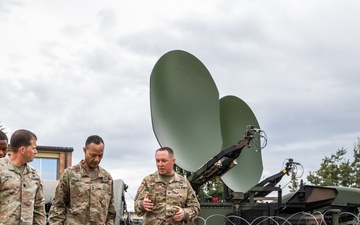 Maj. Gen. Andrew C. Gainey visits Military Intelligence certification exercise on Caserma Ederle