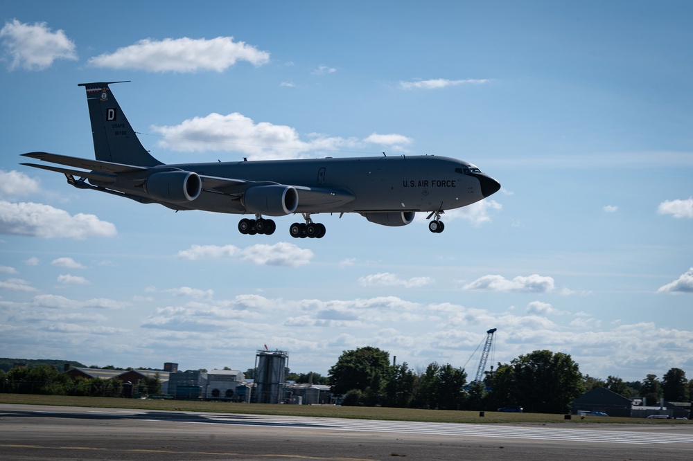 The Triple Nickel arrives and flies for Cobra Warrior at RAF Mildenhall