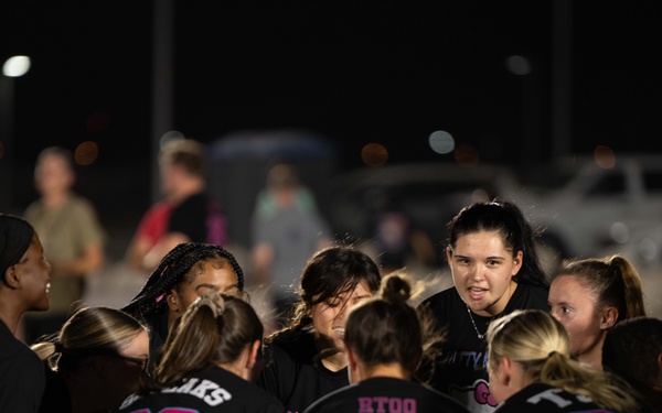 The Flying Fortress Football Championship Bowl sharpens Airmen’s fighting spirit