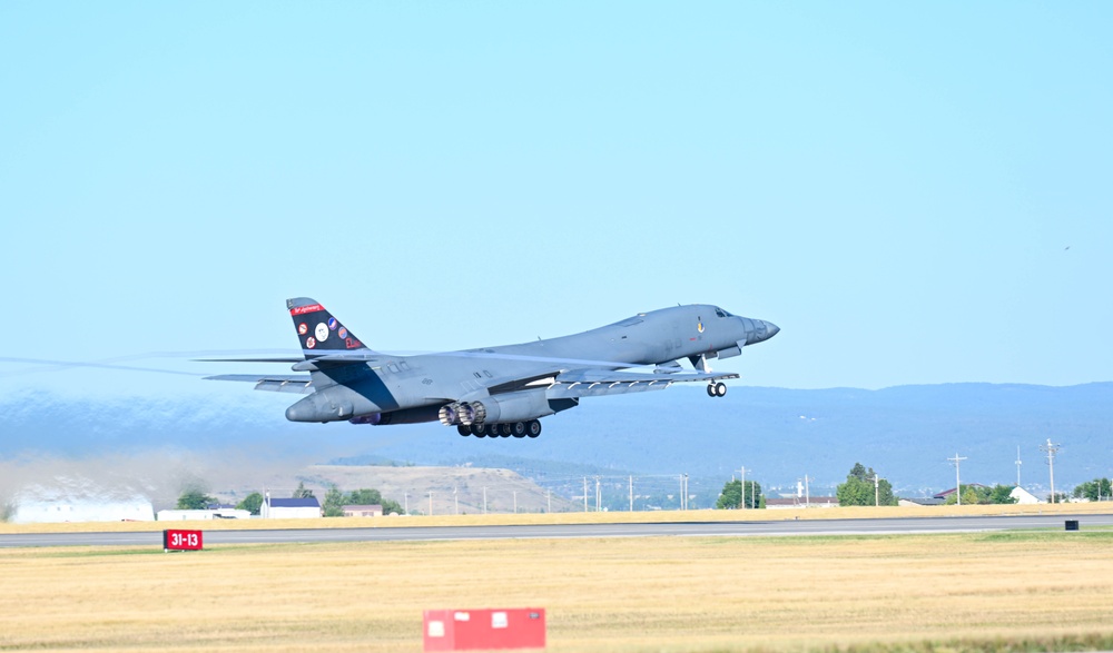 37th Bomb Squadron Exercise Takeoff