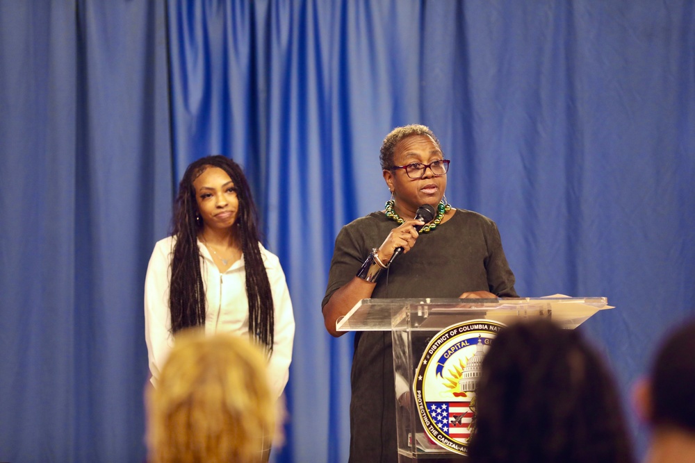 D.C. National Guard Awards Nancy Foreman with Meritorious Service Medal for 56 Years of Service