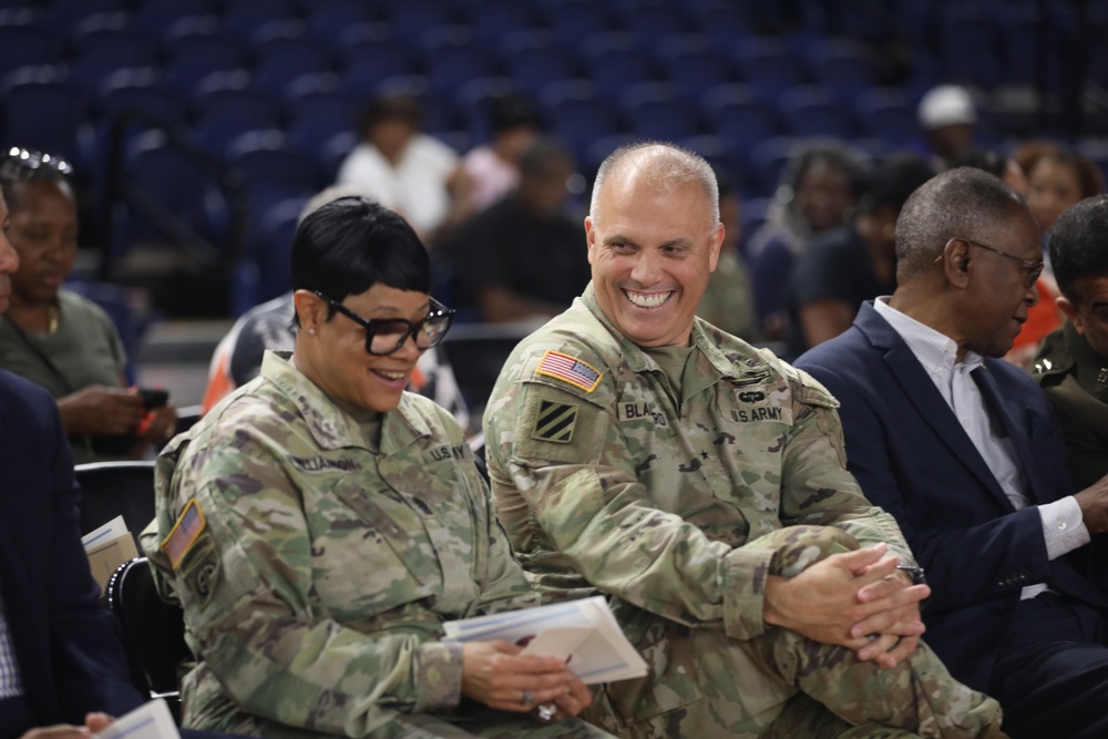 D.C. National Guard Awards Nancy Foreman with Meritorious Service Medal for 56 Years of Service