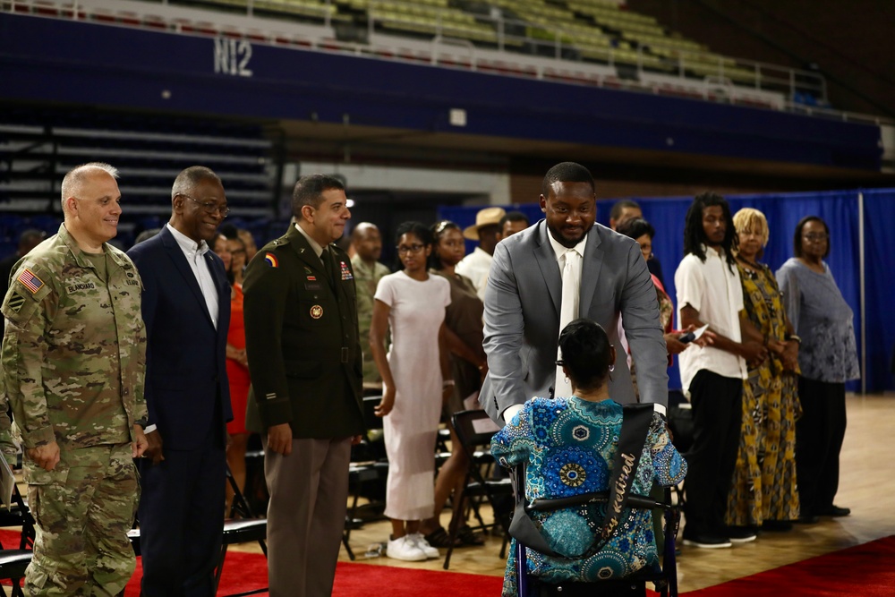 D.C. National Guard Awards Nancy Foreman with Meritorious Service Medal for 56 Years of Service