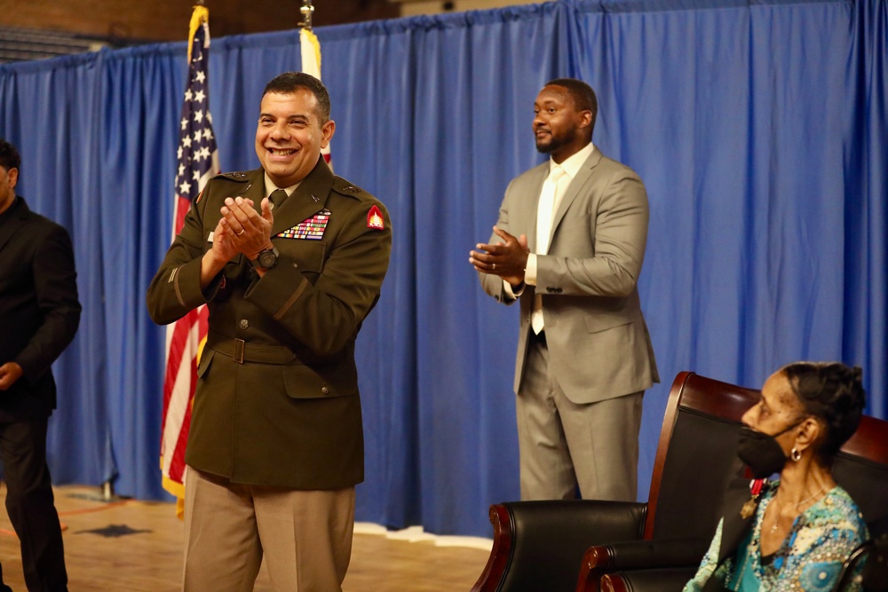 D.C. National Guard Awards Nancy Foreman with Meritorious Service Medal for 56 Years of Service