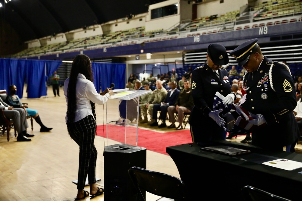 D.C. National Guard Awards Nancy Foreman with Meritorious Service Medal for 56 Years of Service