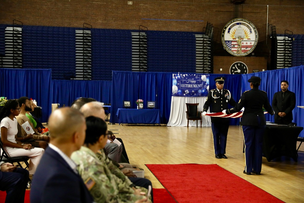 D.C. National Guard Awards Nancy Foreman with Meritorious Service Medal for 56 Years of Service