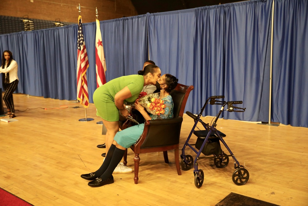 D.C. National Guard Awards Nancy Foreman with Meritorious Service Medal for 56 Years of Service