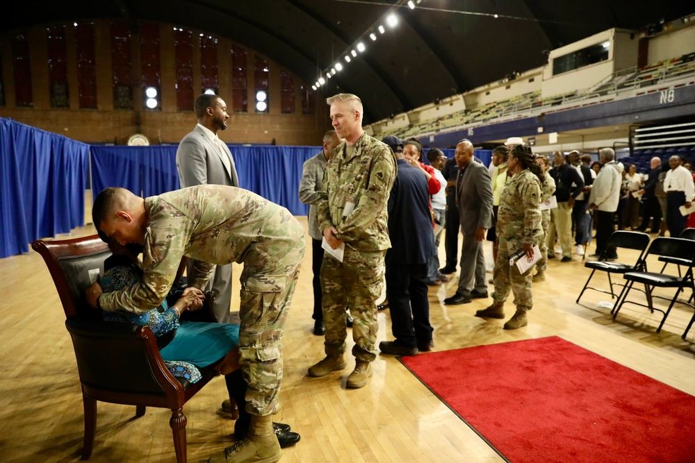 D.C. National Guard Awards Nancy Foreman with Meritorious Service Medal for 56 Years of Service