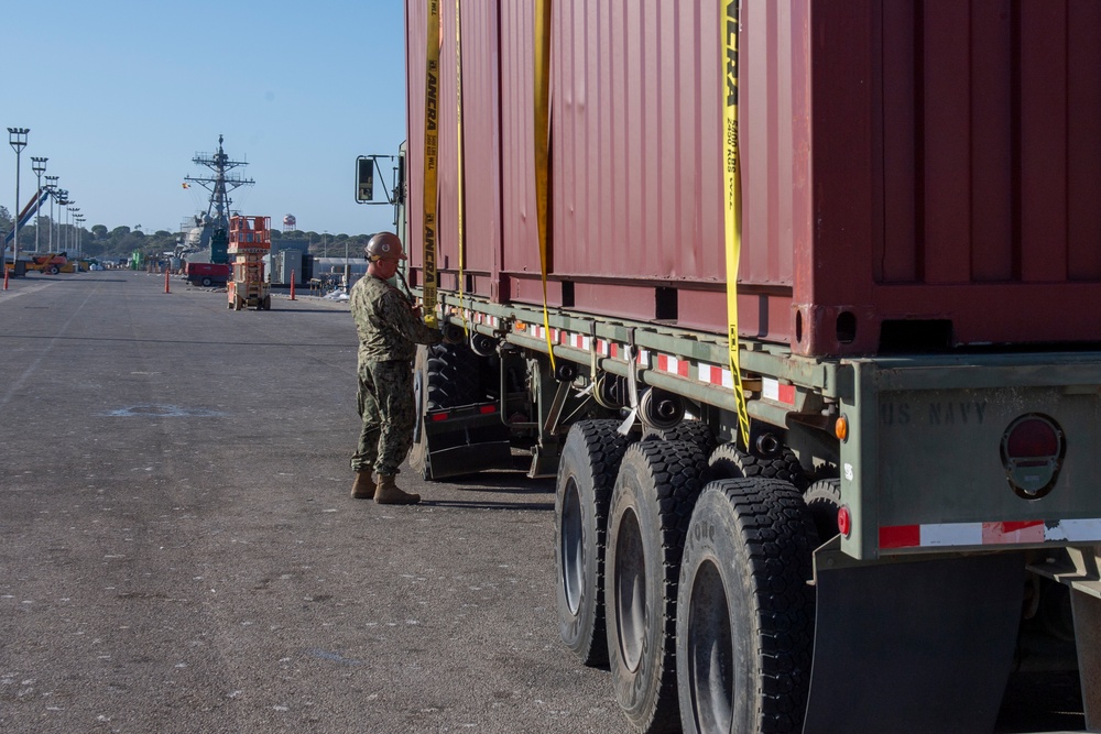 NMCB 1 Pier Support