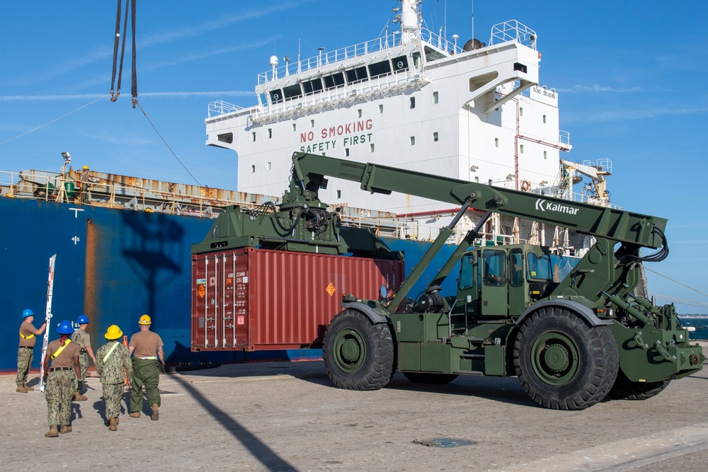 NMCB 1 Pier Support