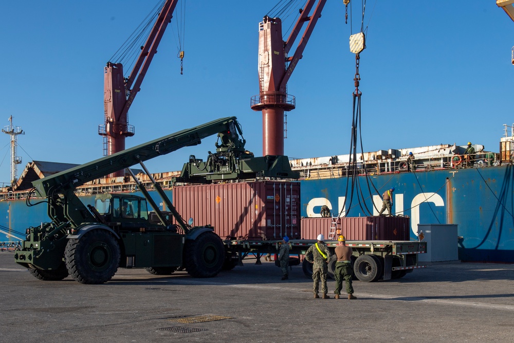 NMCB 1 Pier Support