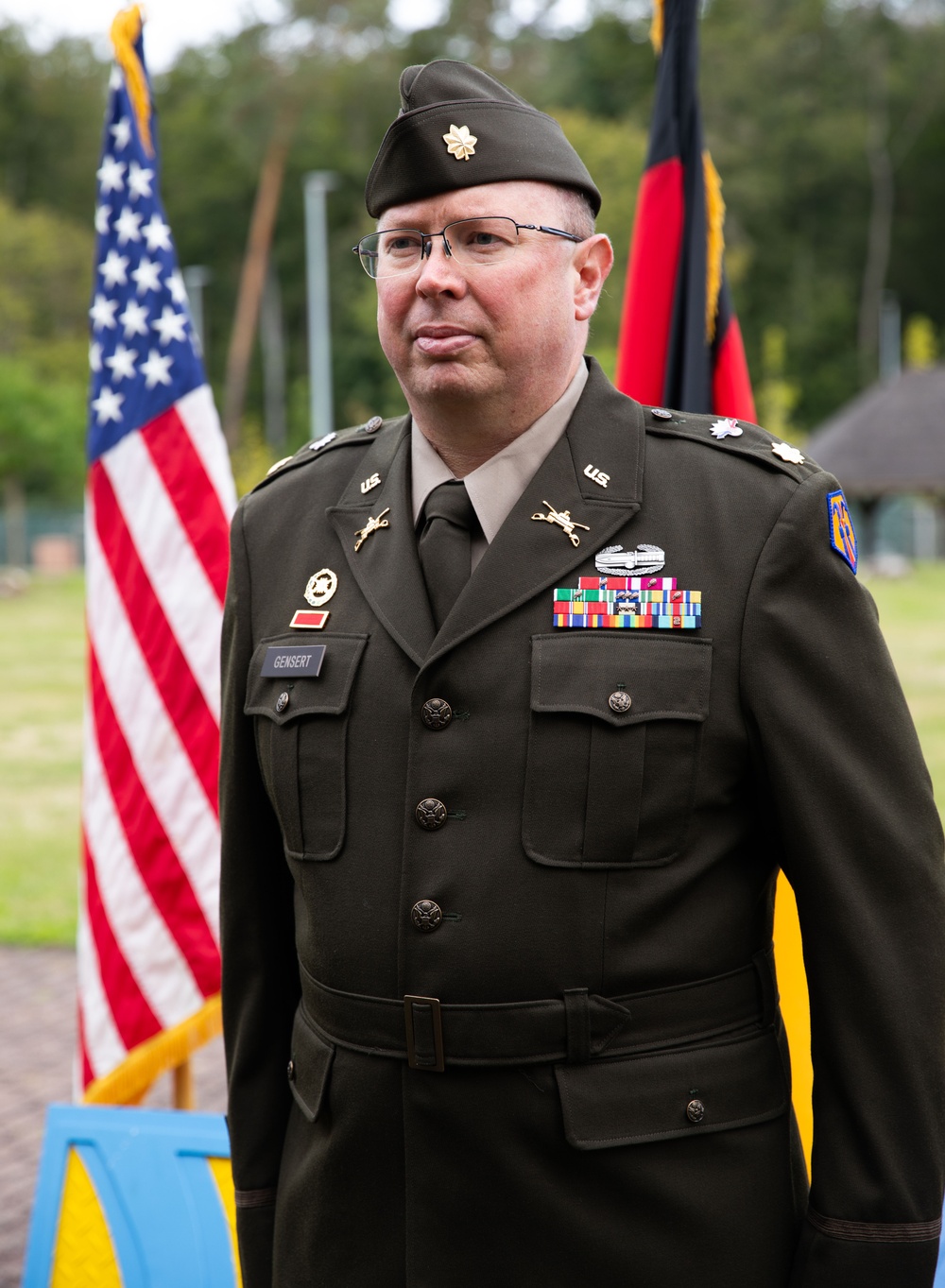 Gensert Promotes to U.S. Army Reserve Lt. Col.