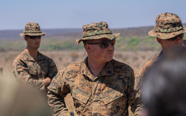 U.S. Marines conduct machine gun range at Brazilian Marine Corps' Exercise Formosa