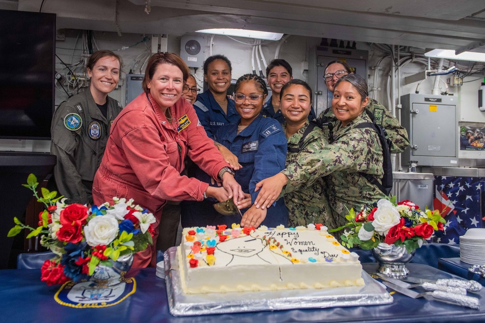 Makin Island Celebrates Women's Equality Day