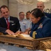 Coast Guard Members Attend Opening Bell Ceremony at New York Stock Exchange