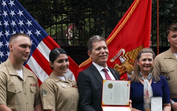 HERO: Cpl Collart Post Humously Awarded Navy and Marine Corps Medal