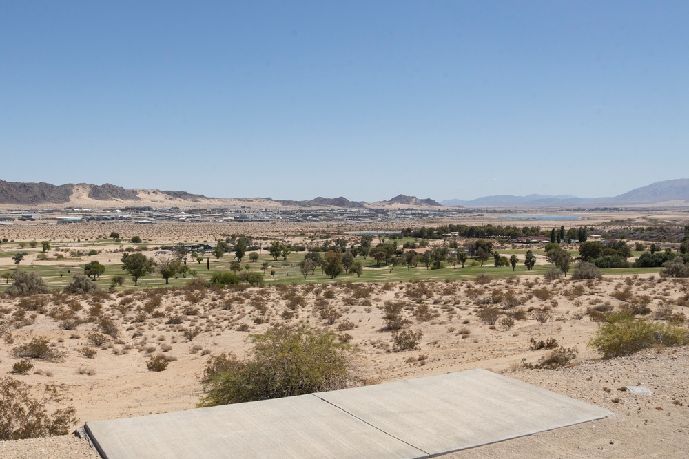 Marines play golf at Desert Winds Golf Course