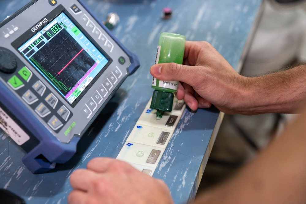 NDI Trains on Ultrasonic Inspections